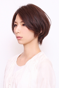 ダメージレス小顔ショートボブ
